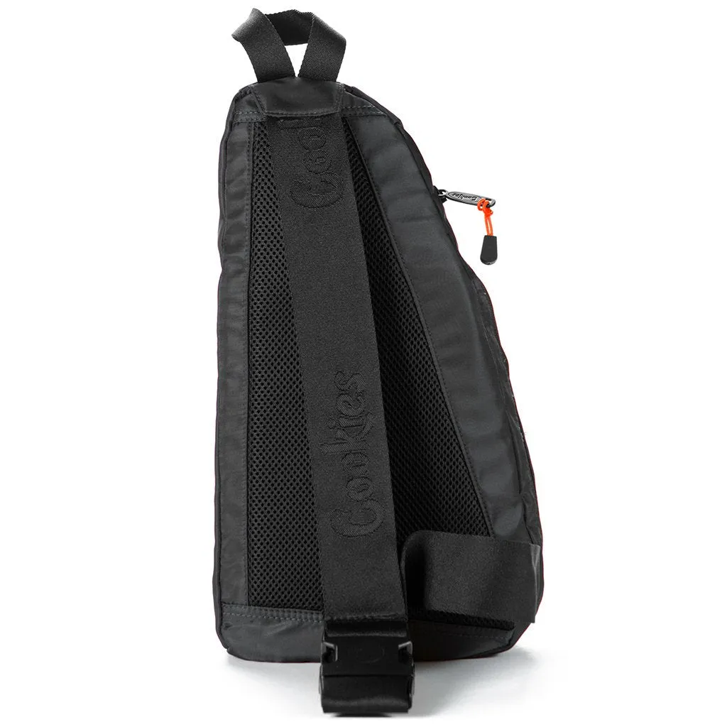 Cookies - Traveler Black Shoulder Bag [SMELL PROOF]