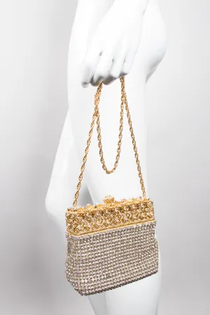 Crystal Filigree Shoulder Bag