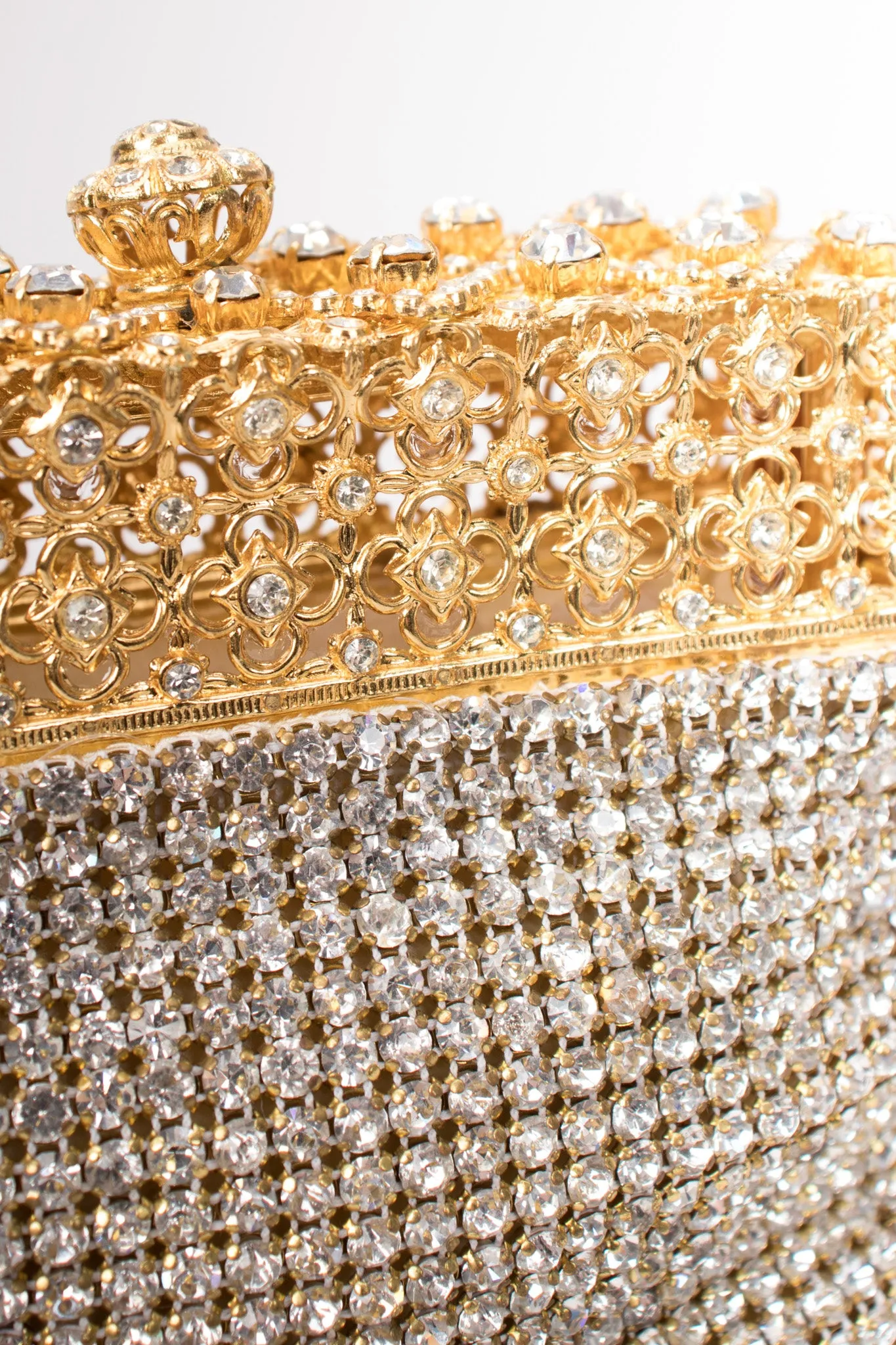 Crystal Filigree Shoulder Bag