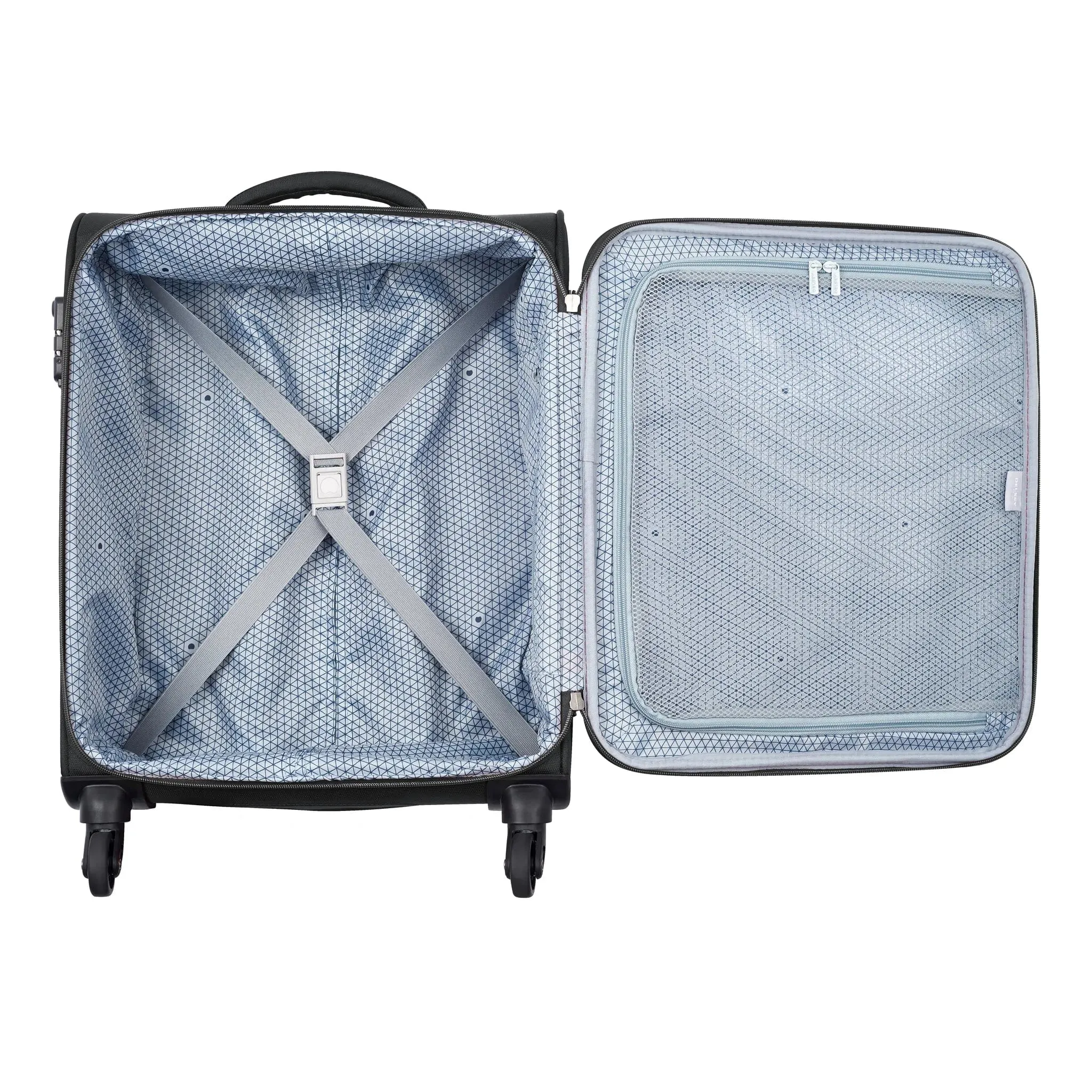 Delsey Cuzco Trolley Suitcase 55Cm Black