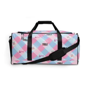 Disability Themed Small Patchwork (Duffle Bag) Pastel Colors
