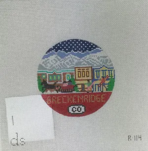 Doolittle Stitchery R-114 Breckenridge Round
