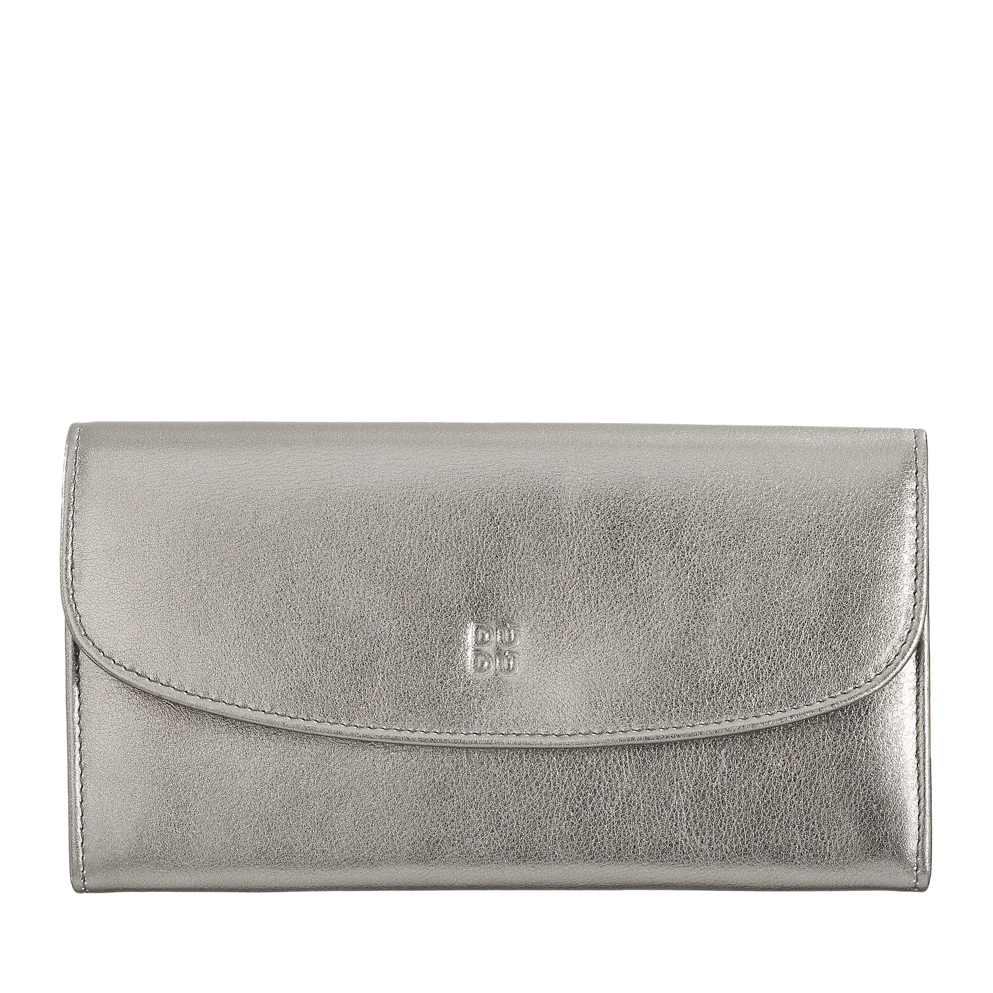 DUDU WOMEN LARGE WORLD IN COLORED LEATHER, Continental portfolio, credit cards pockets, hinge testers