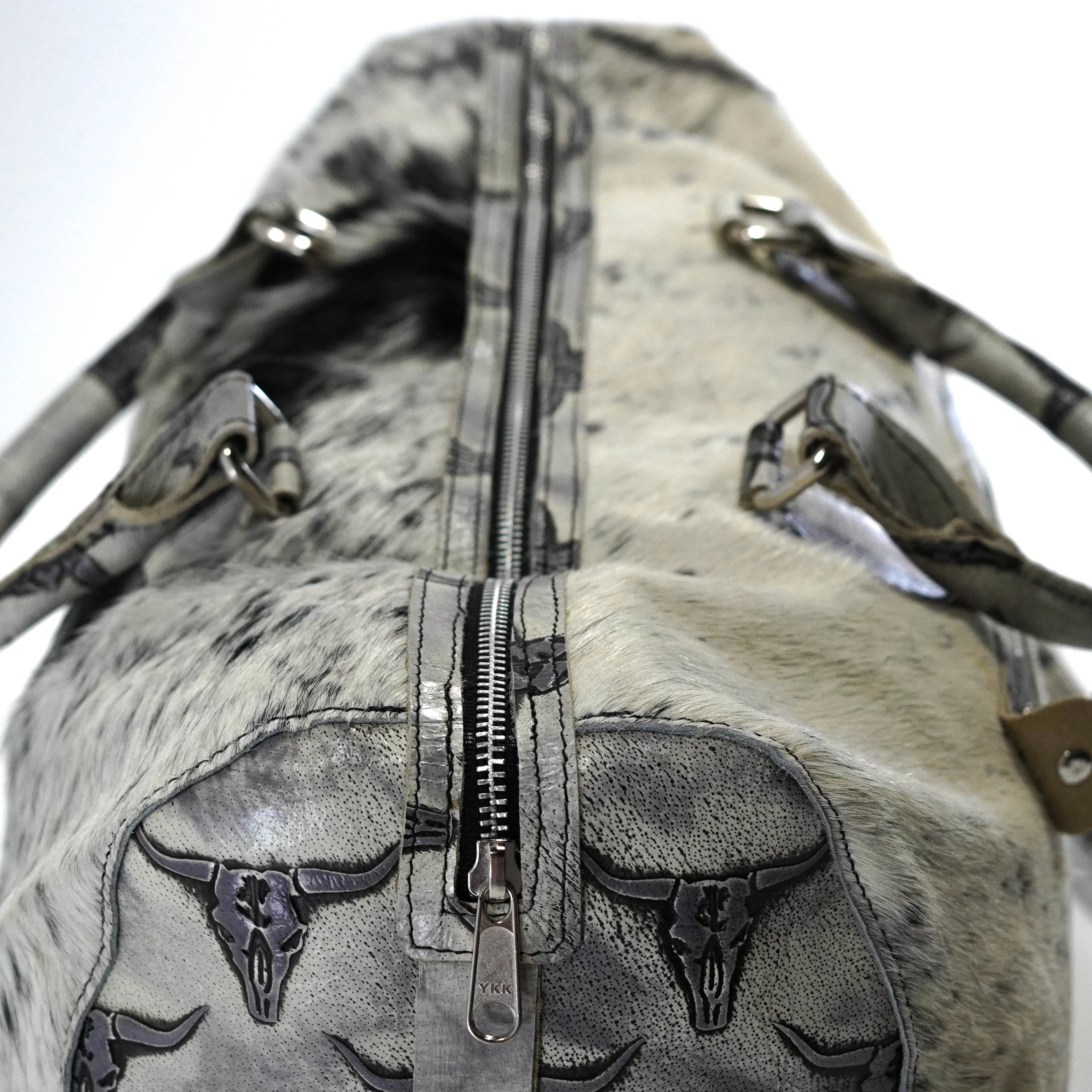 Duffel - Black & White w/ Smoke Show Skulls