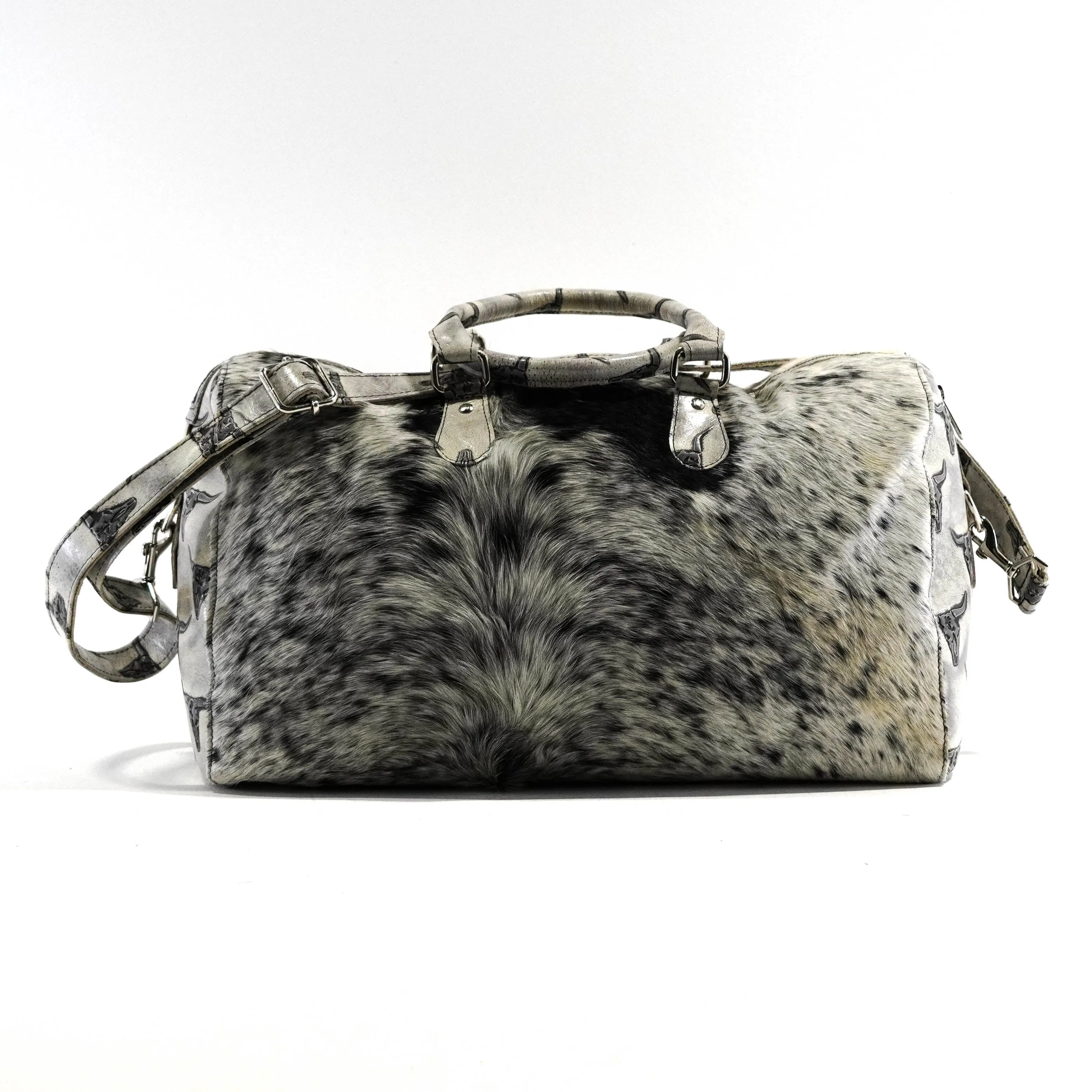 Duffel - Black & White w/ Smoke Show Skulls