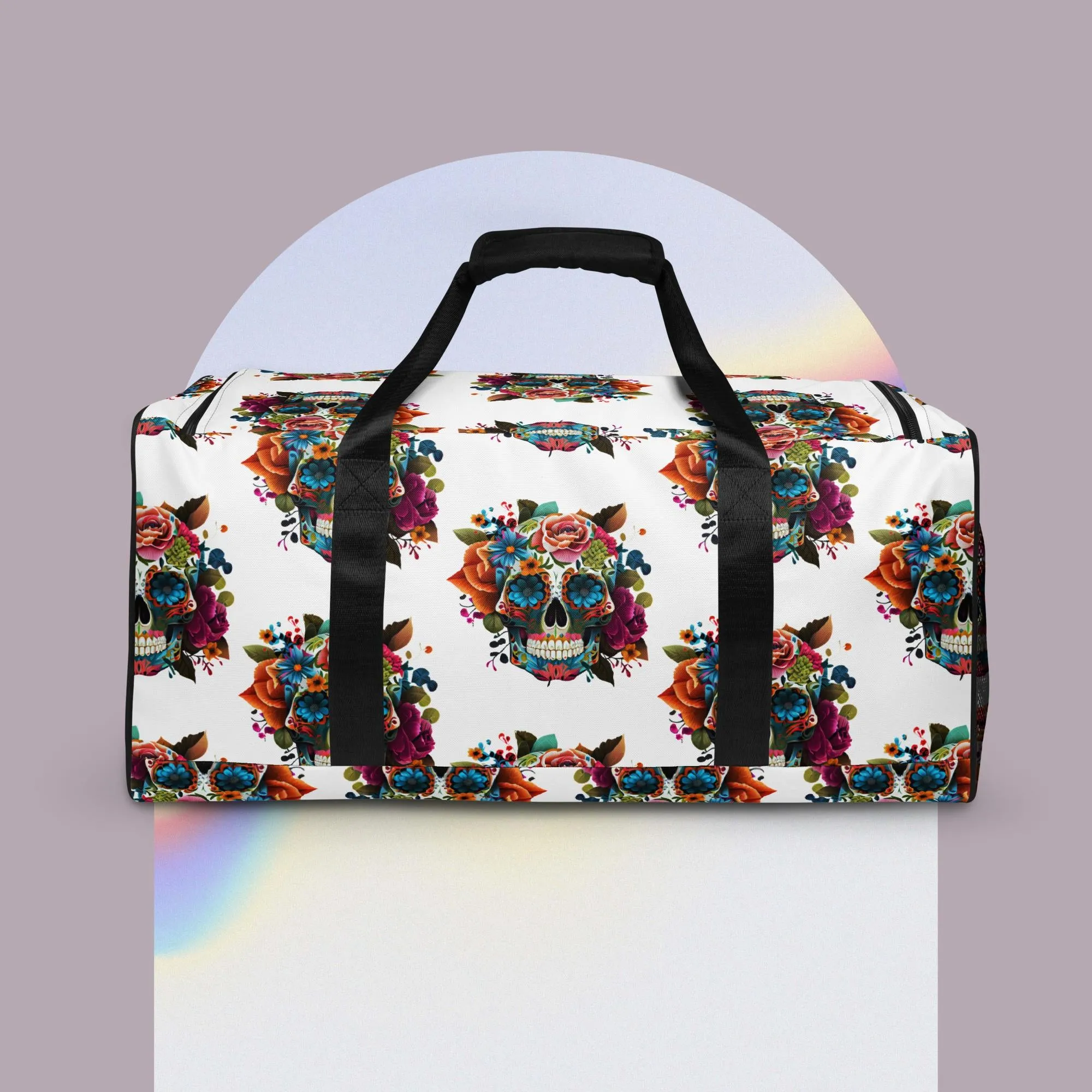 Duffle bag, Skeleton,, travel bag, weekend duffel bag, student, gift