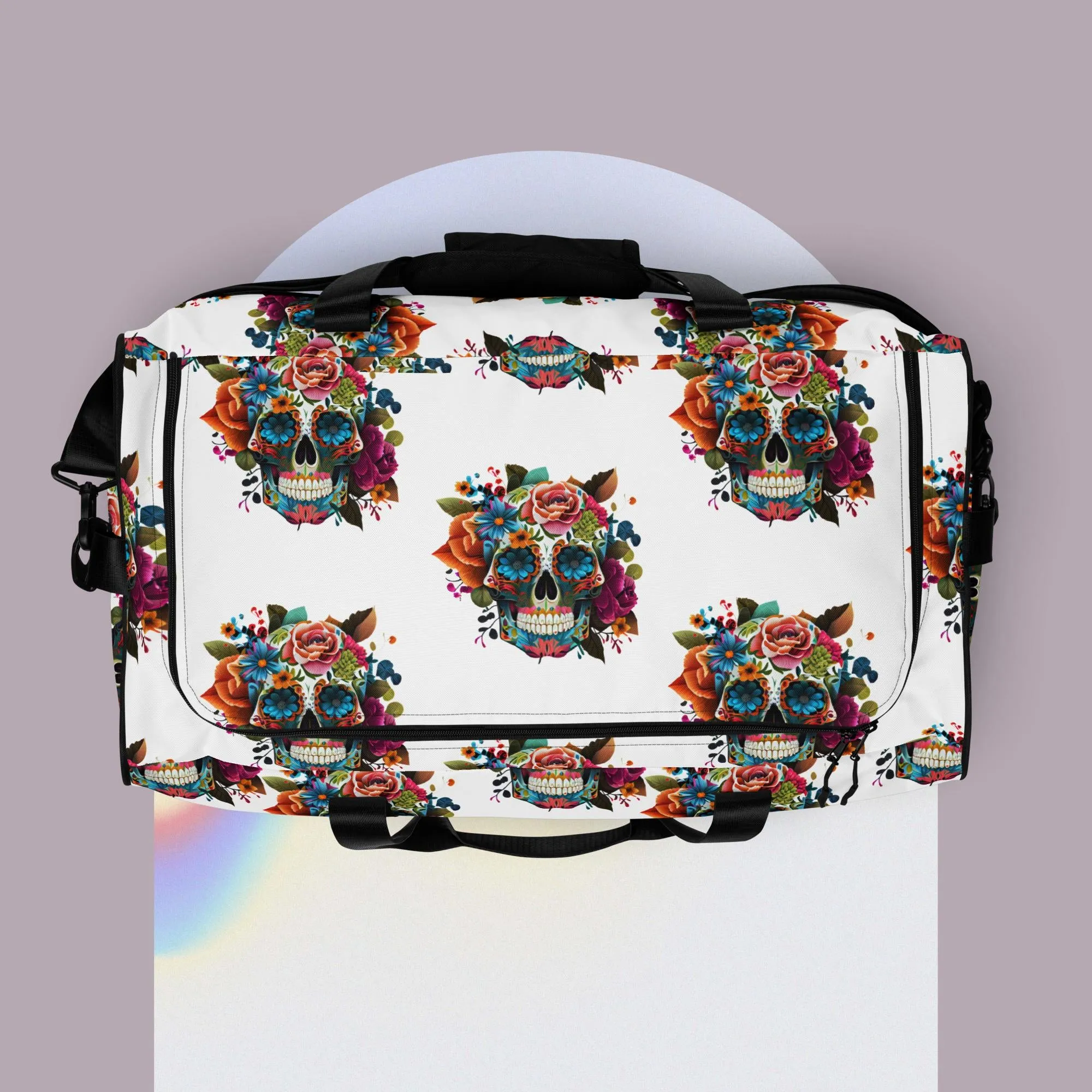 Duffle bag, Skeleton,, travel bag, weekend duffel bag, student, gift