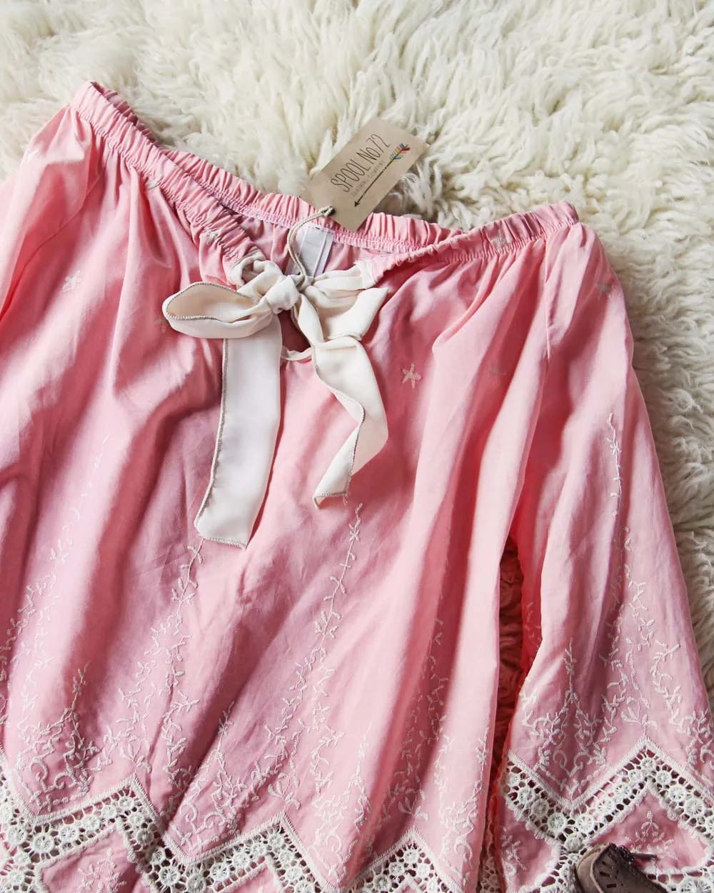 Dusty Peony Top