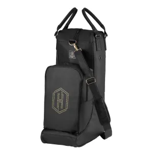 Eskadron boot and helmet bag faux leather in black