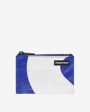 F05 Blair Extra Small Pouch White / Blue