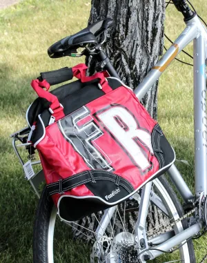 FASTRIDER YOUNG BAG FREESTYLE Bike Pannier/Bag Water Resistant Single Red NEW