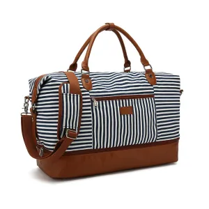 Flash Sale Canvas Duffle Bag Canvas Travel Bag Stylish Canvas Leather Gym Bag