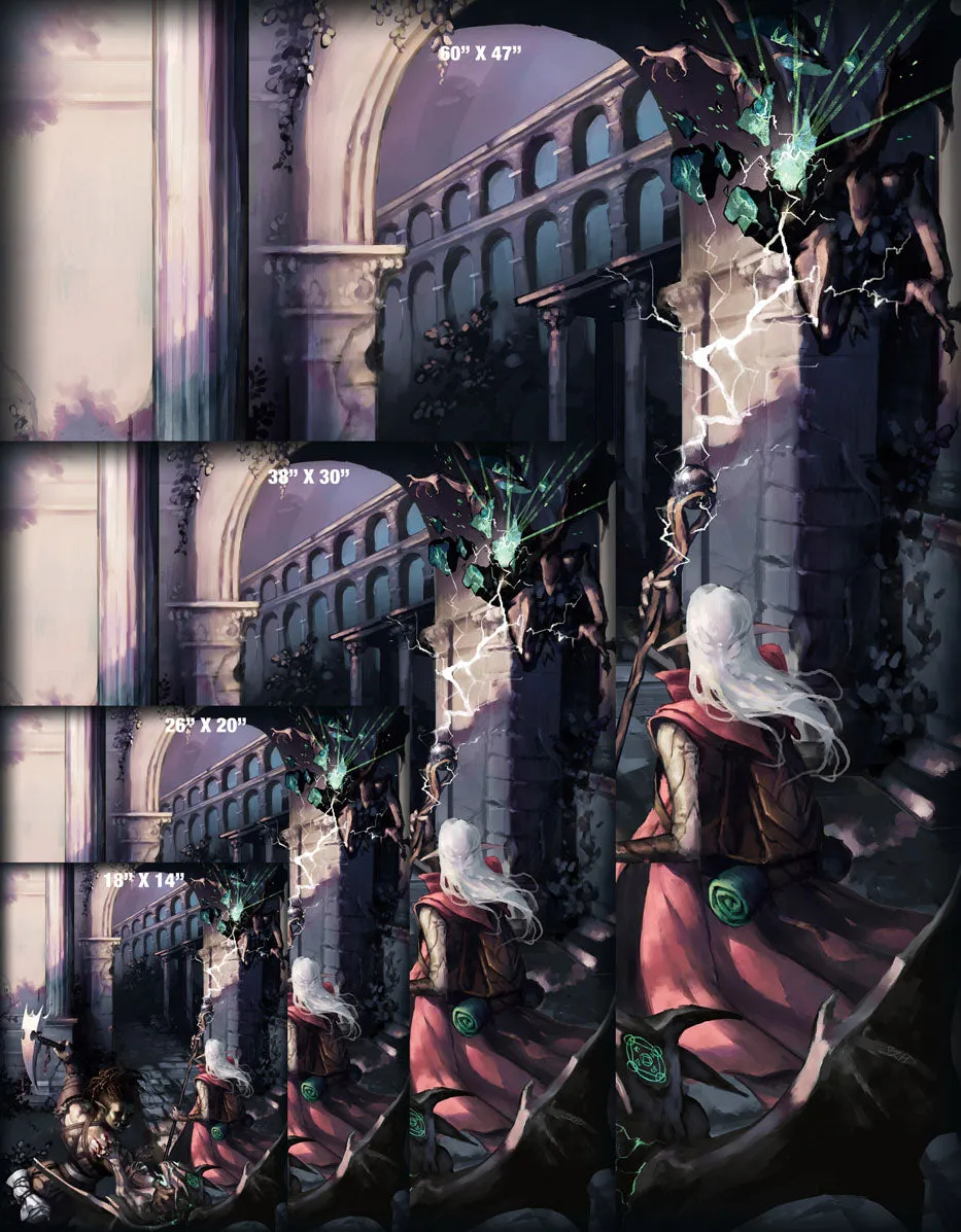 Gaxmoor 5E Cover Art Gallery Canvas Print