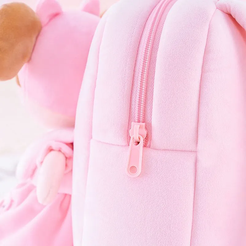 Gloveleya 9-inch Toddler Backpack Plush Animal Dolls Backpacks Series Unicorn