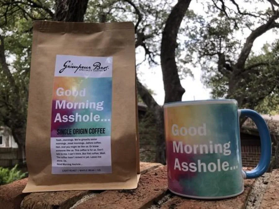 Good Morning 1lb Single Origin Coffee and 11 oz Mug Bundle