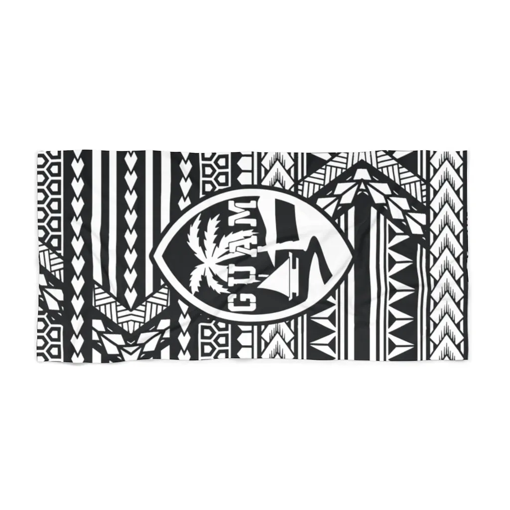 Guam Tribal Beach Towel