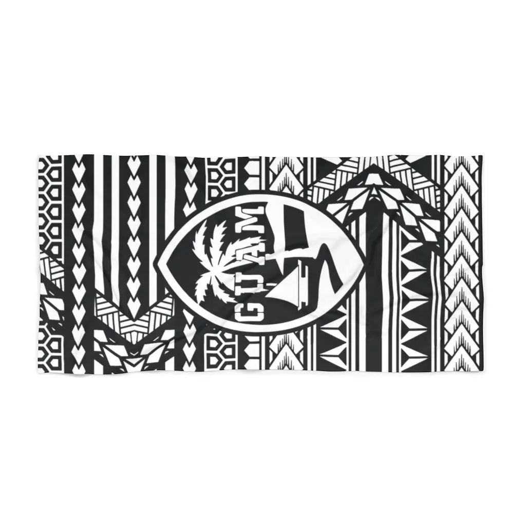 Guam Tribal Beach Towel