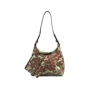 Gucci Green Lace Mini Shoulder Bag