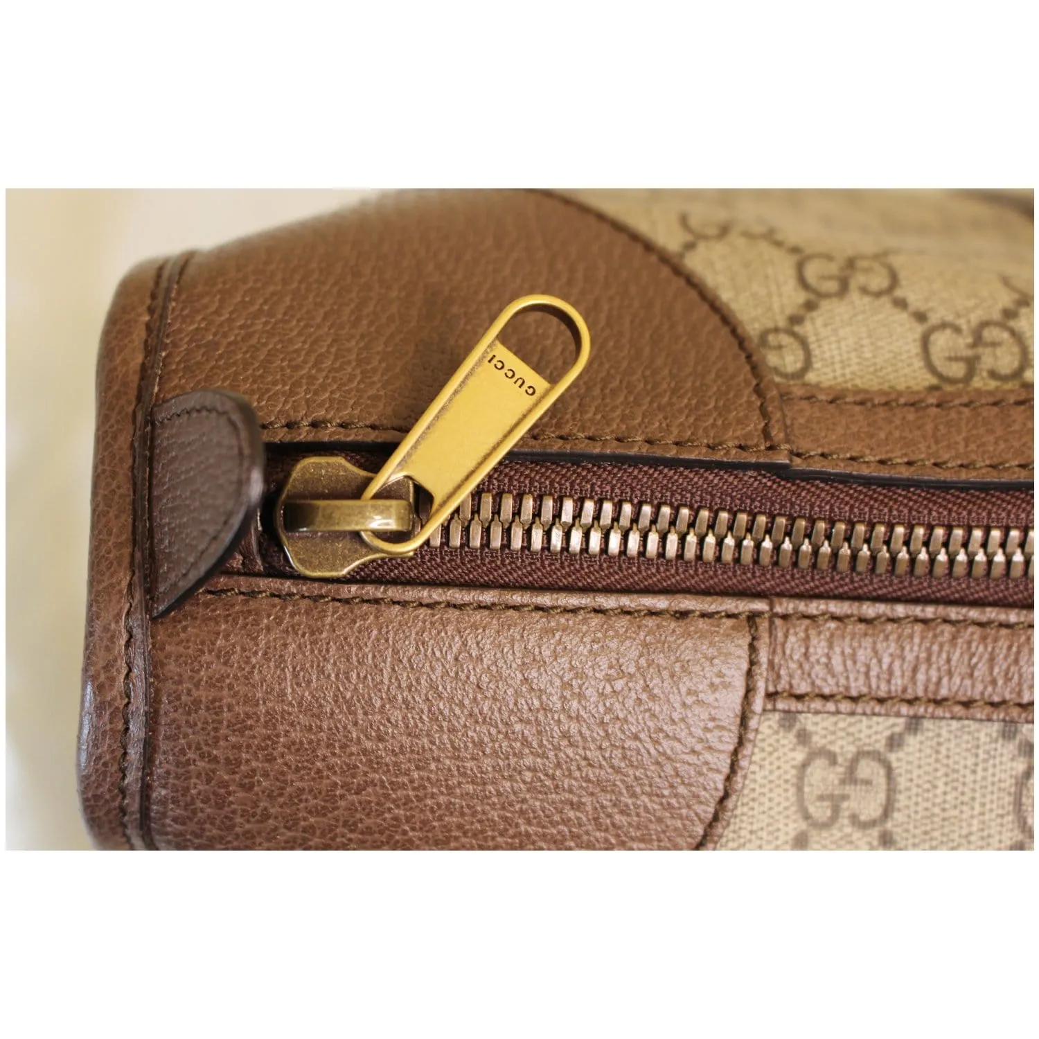 GUCCI Ophidia GG Large Carry-On Supreme Canvas Duffle Bag Beige 598152 - 20% OFF