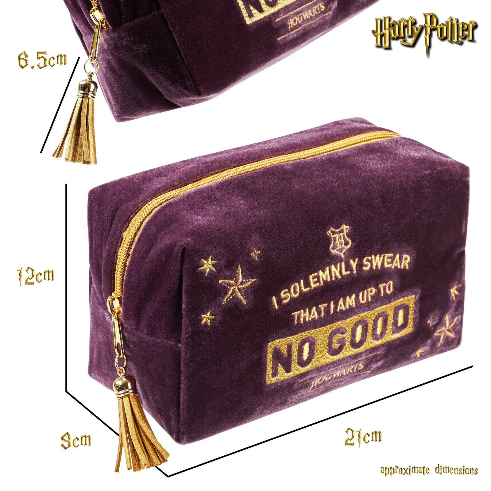 Harry Potter Hogwarts Make Up Bags for Women