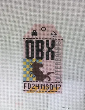 Hedgehog Needlepoint HH1 OBX Outer Banks