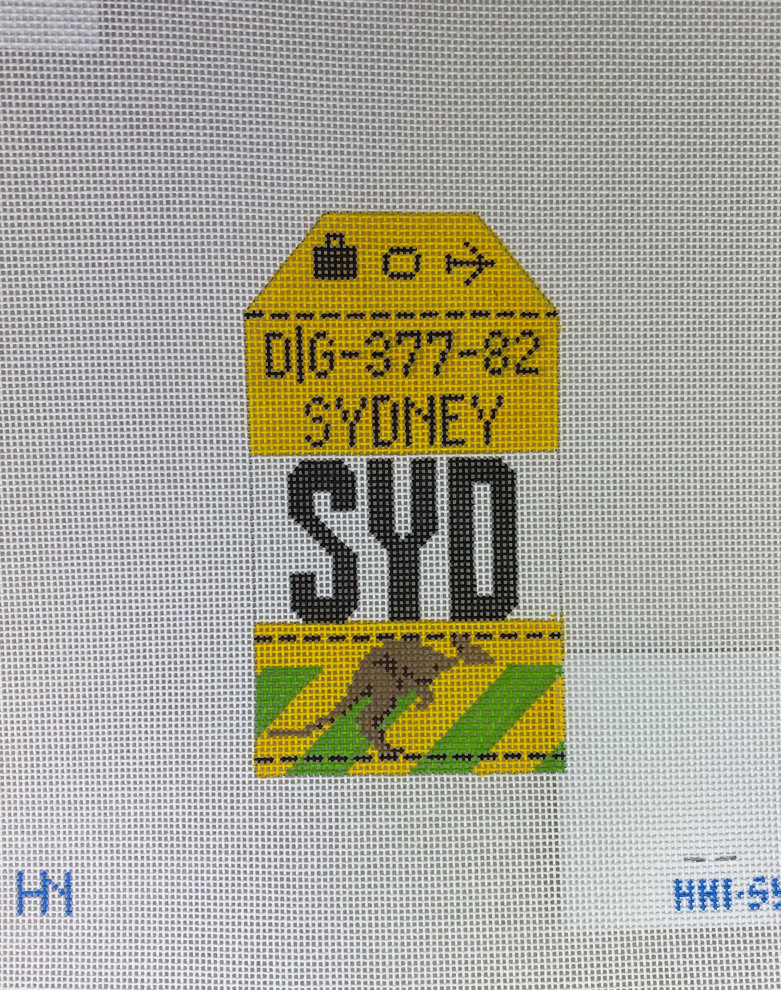 Hedgehog Needlepoint HH1SYD Sydney