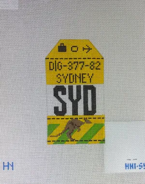 Hedgehog Needlepoint HH1SYD Sydney