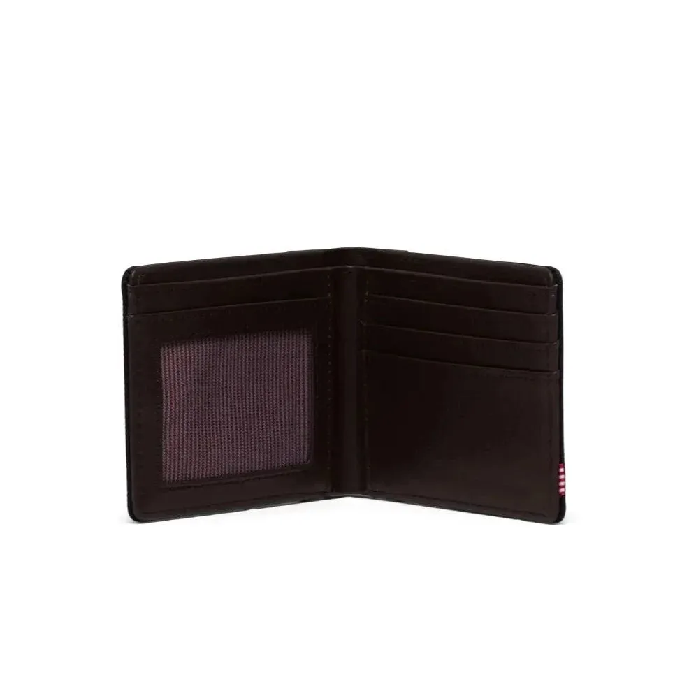 Herschel Hank II Wallet - Black/Chicory Coffee
