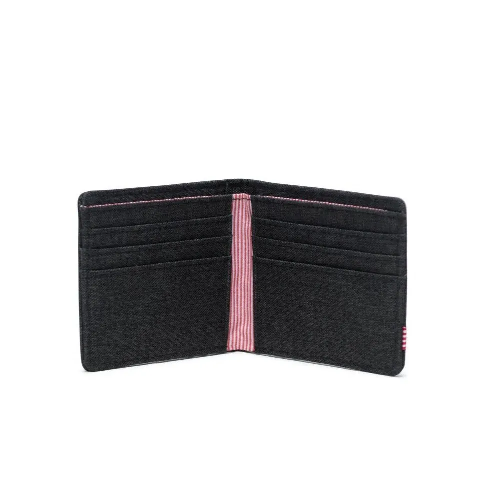 Herschel Roy Wallet - Black Crosshatch
