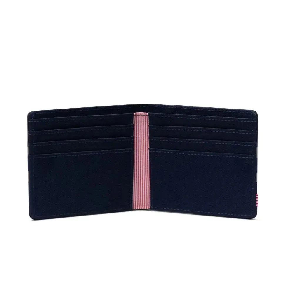 Herschel Roy Wallet - Black Crosshatch/Peacoat