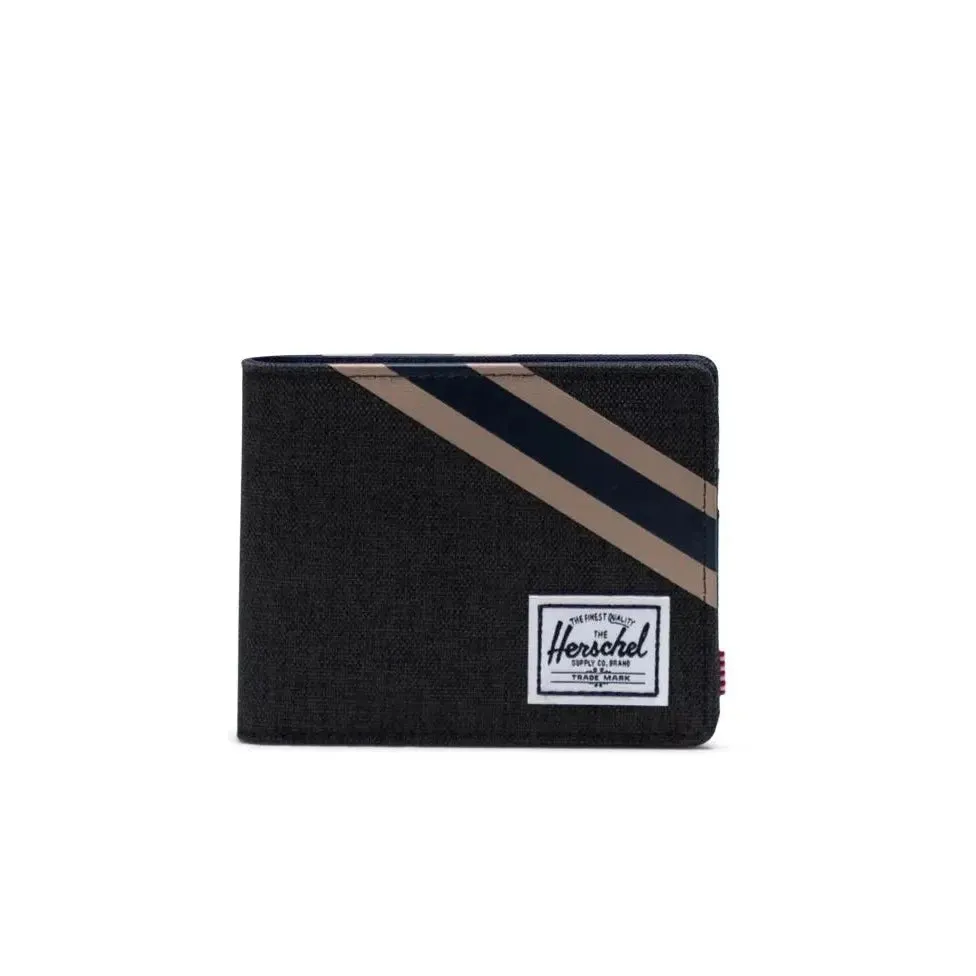 Herschel Roy Wallet - Black Crosshatch/Peacoat