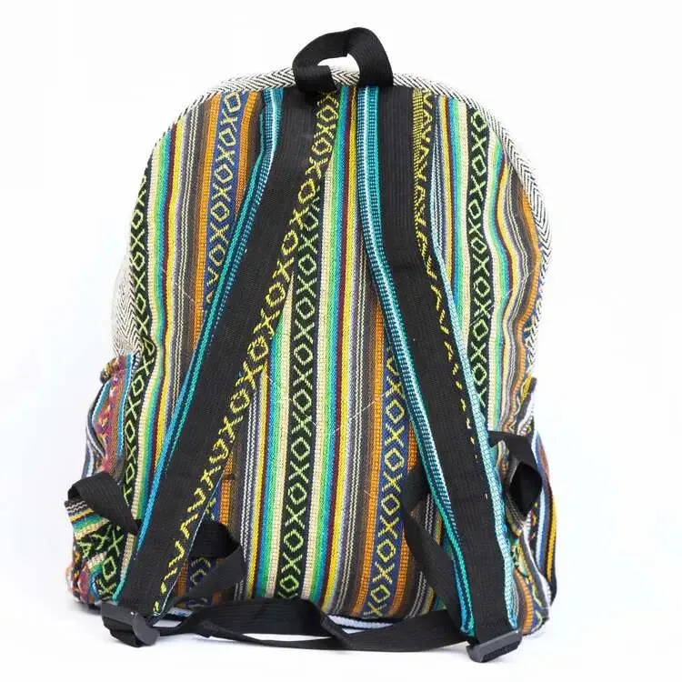 Himalayan Hemp Laptop Backpack – Eco-Friendly & Spacious
