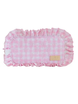 Hollis Ruffled Nylon Medium Pouch - Floral