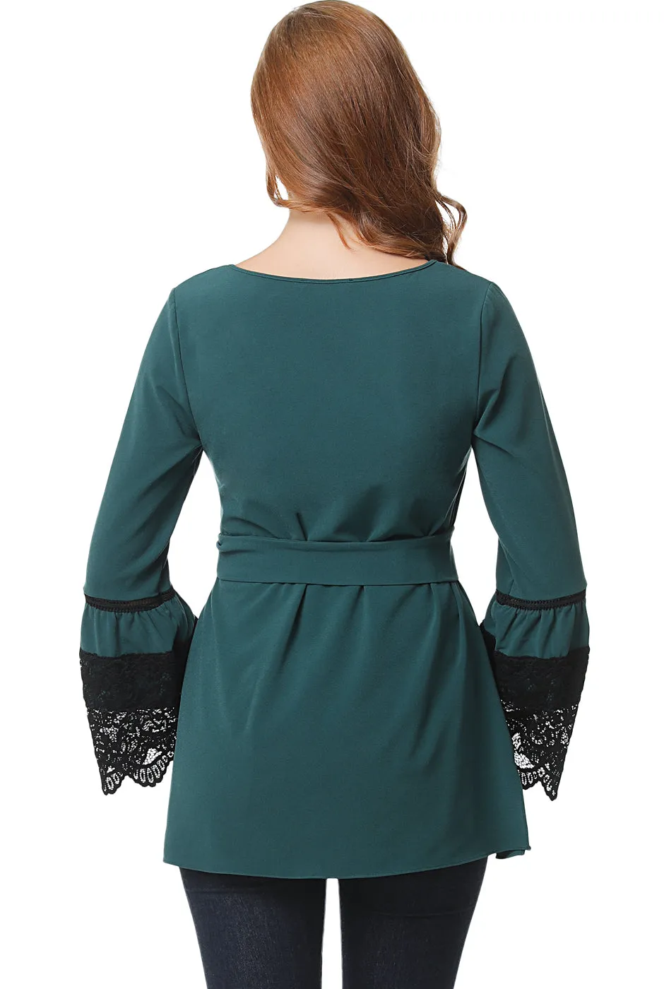 Kimi   Kai Maternity "Clara" Peasant Blouse