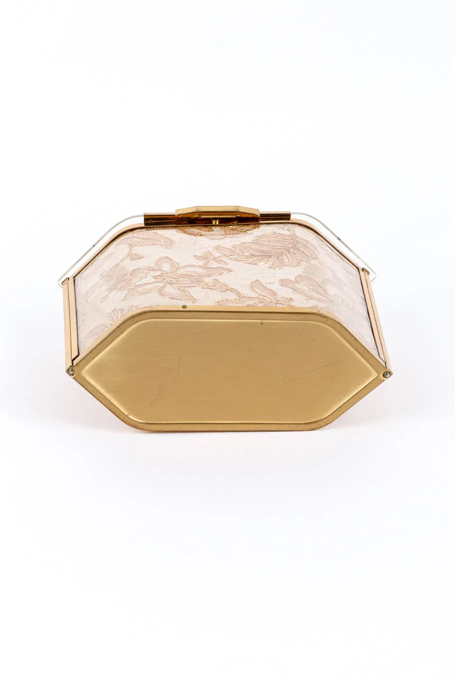 Lace Lucite Box Bag