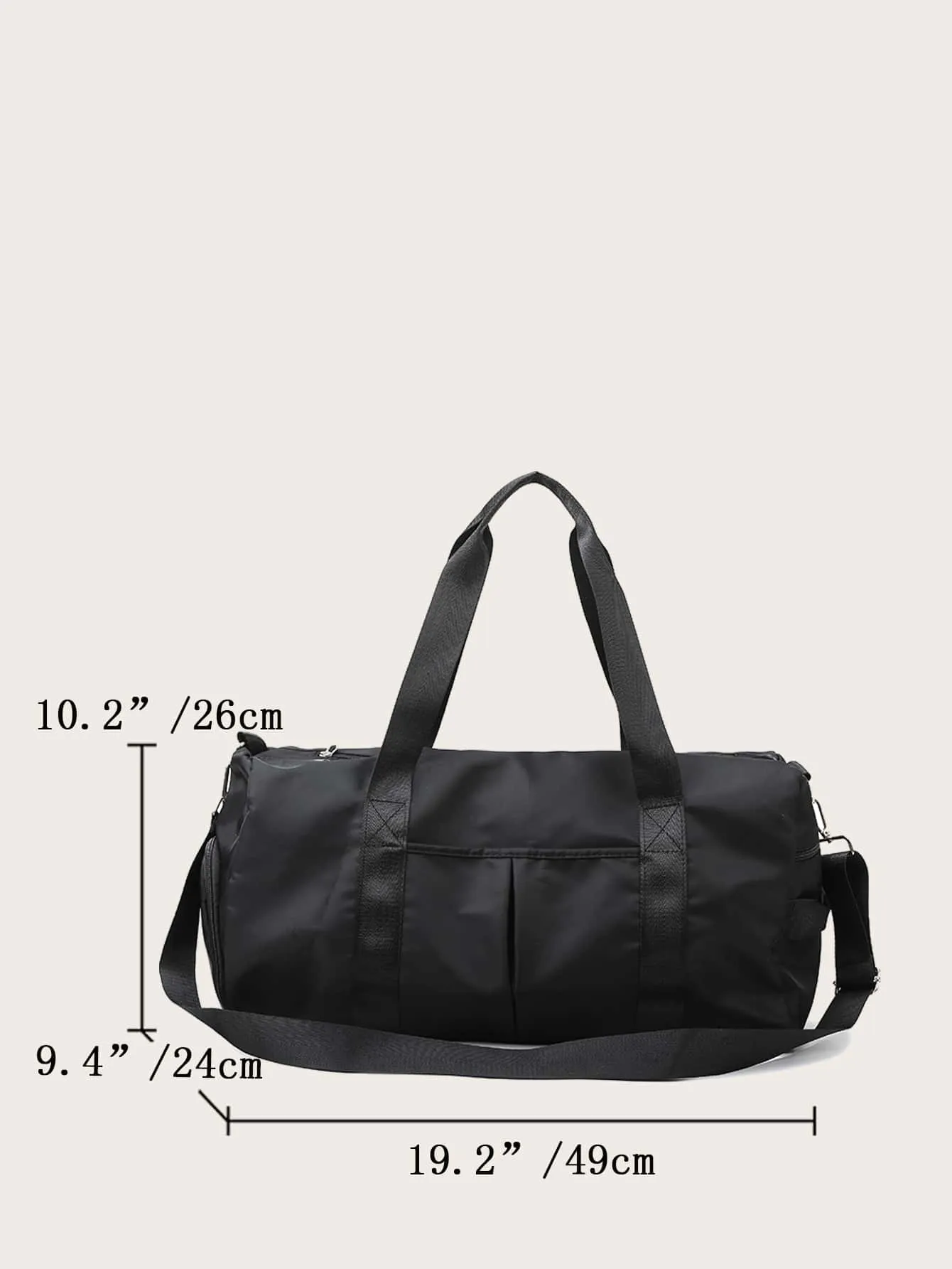 Large Capacity Duffel Bag - Black