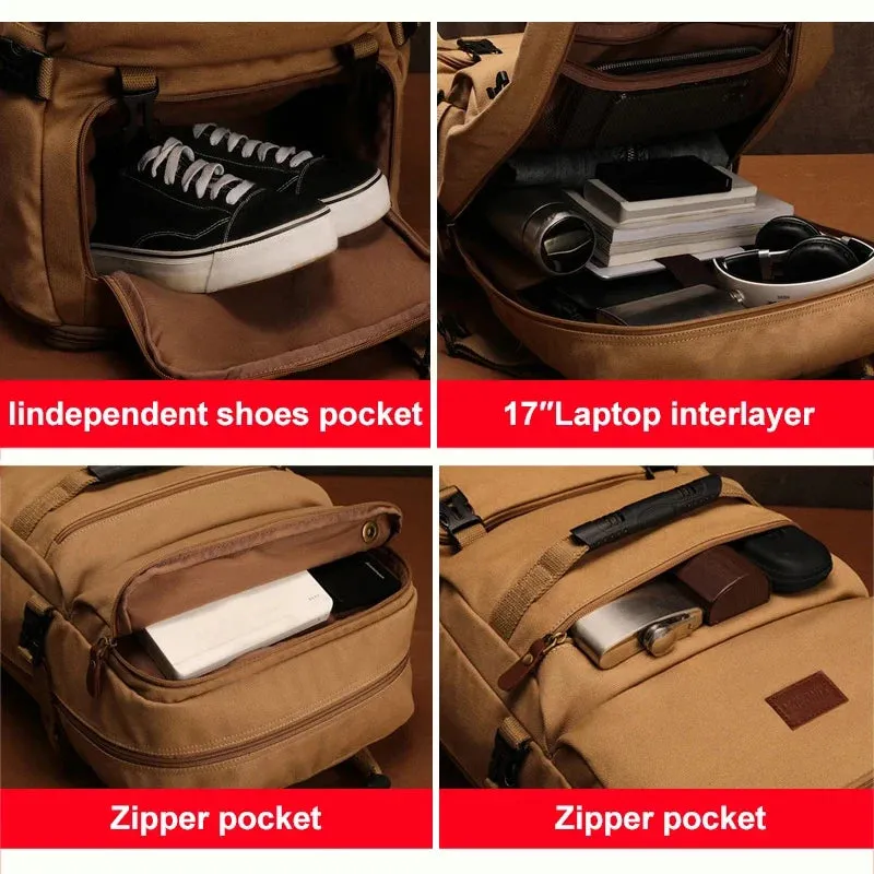 Large Capacity Men Backpack Outdoor, luggage, travel trekking camping mountaineering