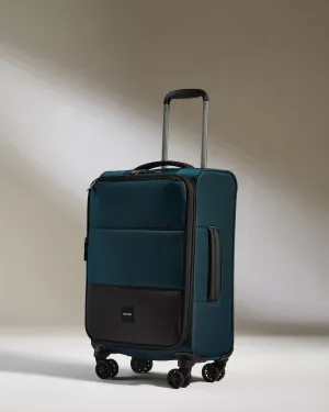 Lightest Carry-on Luggage in Indigo - Soft Stripe