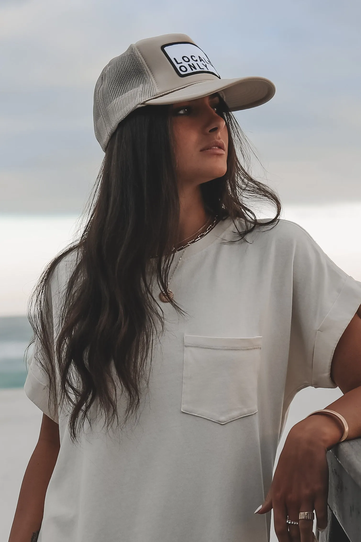 Locals Only Patch Trucker Hat