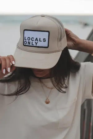 Locals Only Patch Trucker Hat