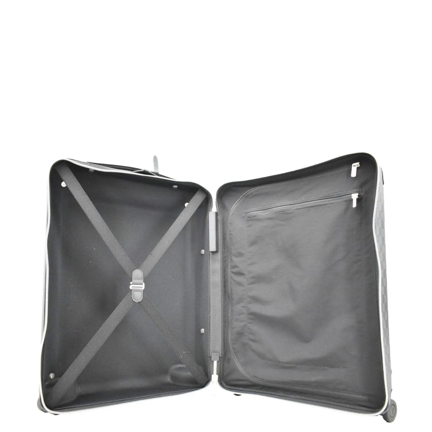 LOUIS VUITTON Horizon 55 Damier Graphite Canvas Rolling Suitcase Black