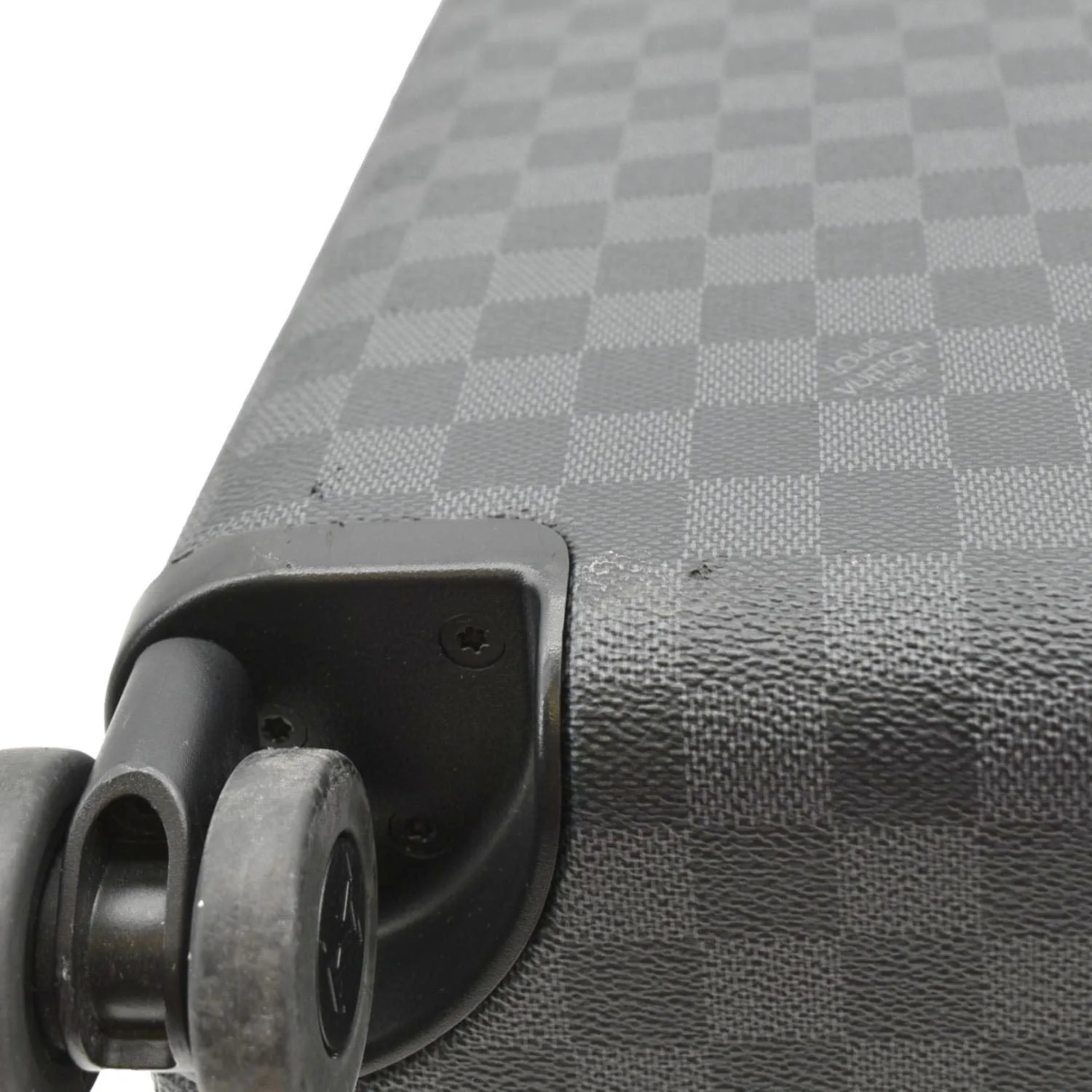 LOUIS VUITTON Horizon 55 Damier Graphite Canvas Rolling Suitcase Black