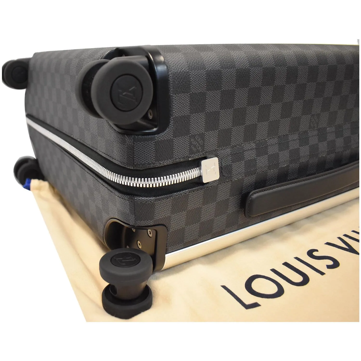 LOUIS VUITTON Horizon 55 Damier Graphite Rolling Suitcase Black