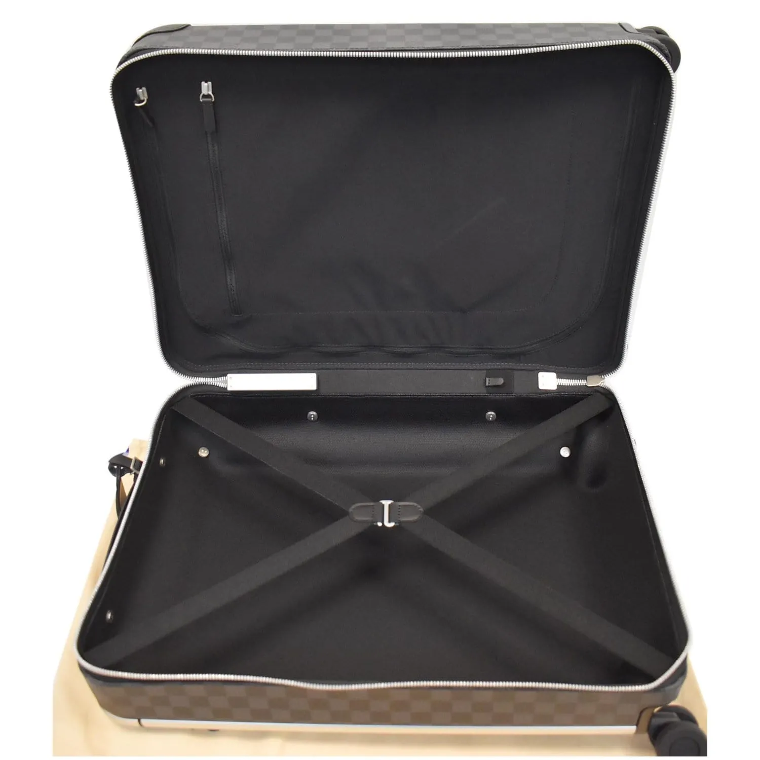 LOUIS VUITTON Horizon 55 Damier Graphite Rolling Suitcase Black