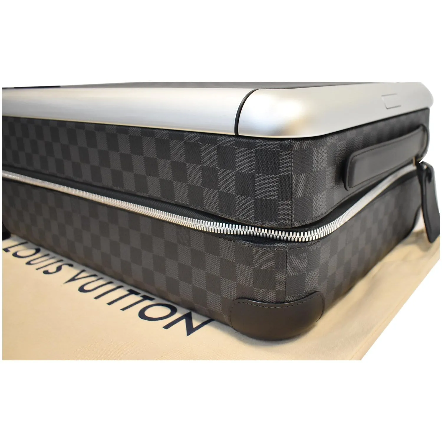 LOUIS VUITTON Horizon 55 Damier Graphite Rolling Suitcase Black