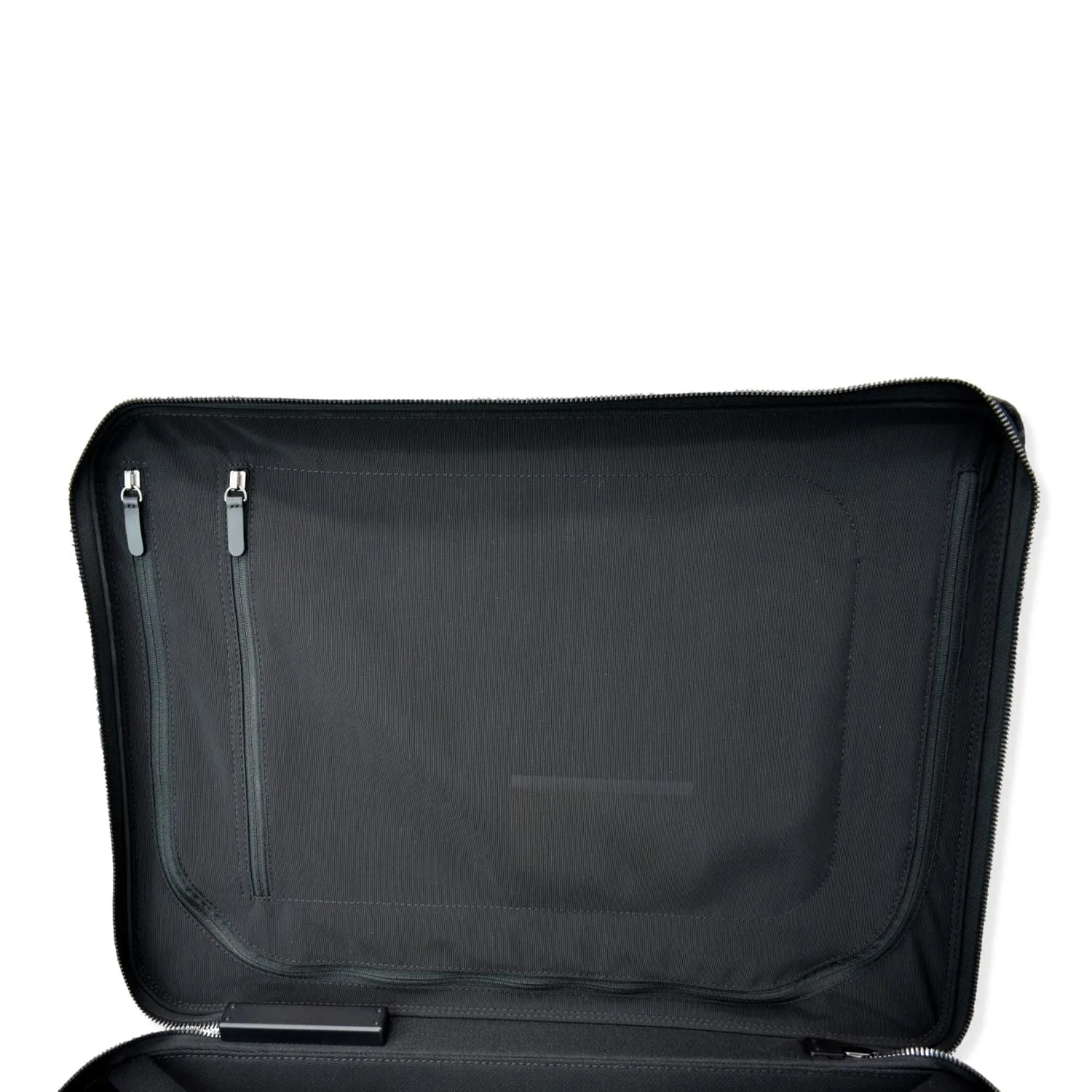 LOUIS VUITTON Horizon 55 Monogram Eclipse Canvas Rolling Suitcase Black