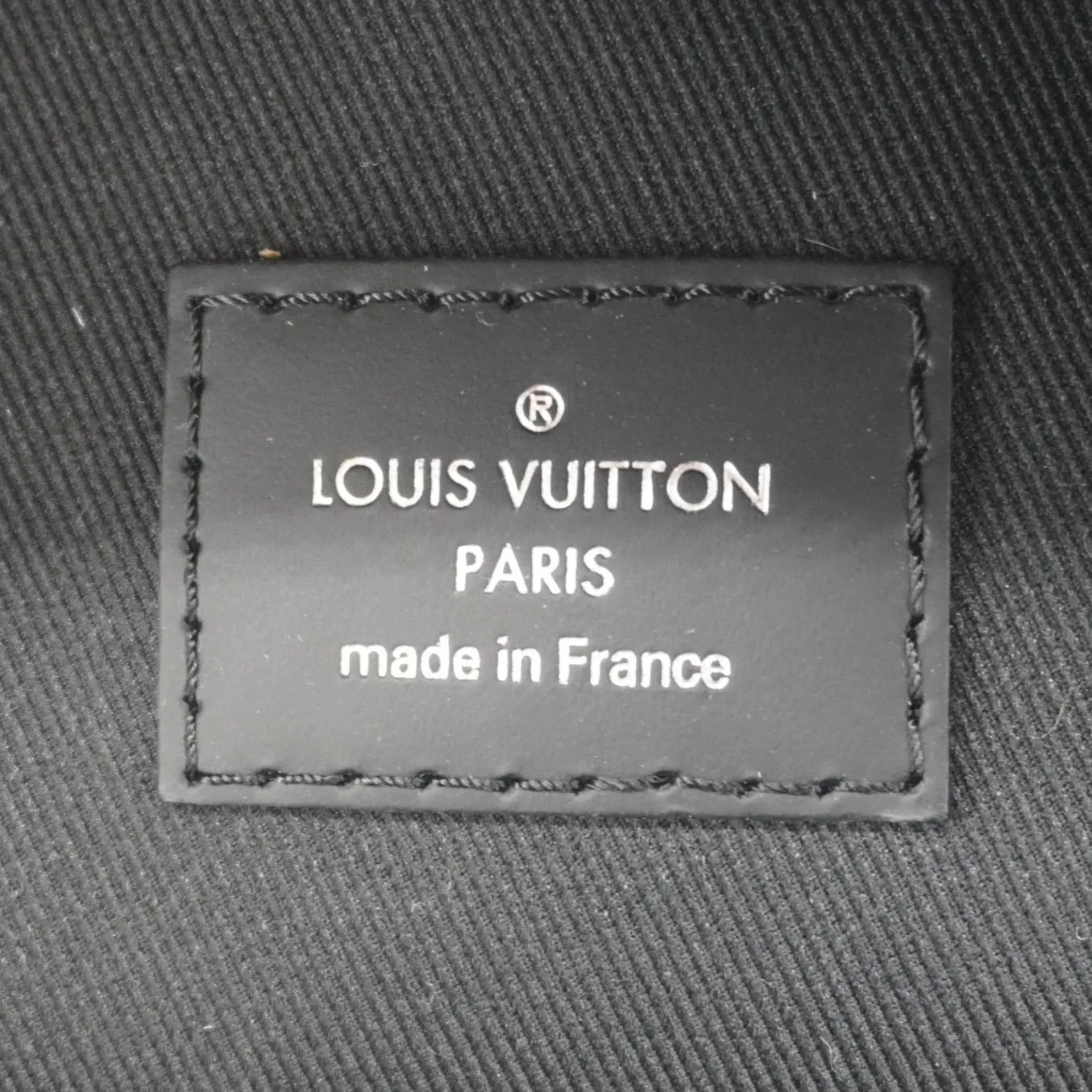 LOUIS VUITTON Josh Damier Graphite Backpack Black