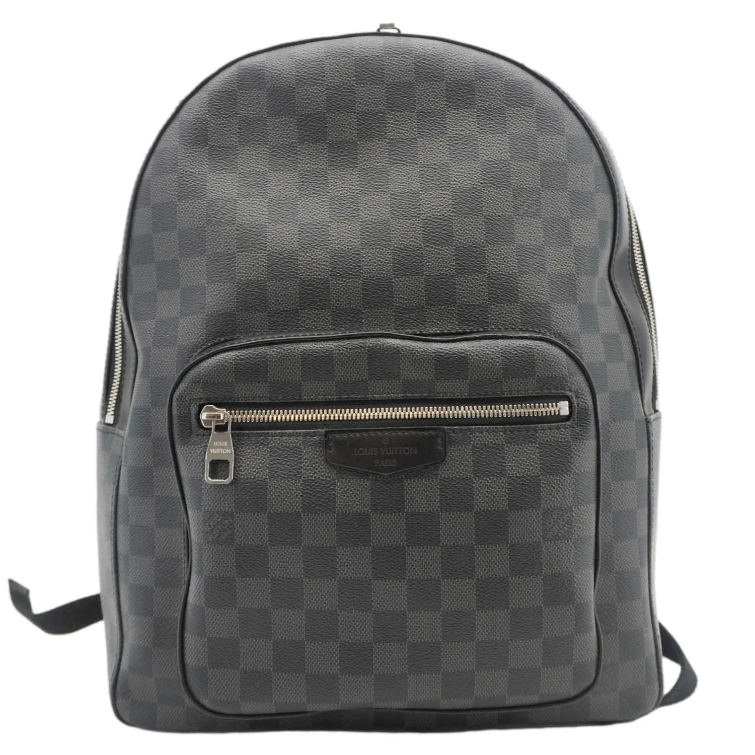 LOUIS VUITTON Josh Damier Graphite Backpack Black