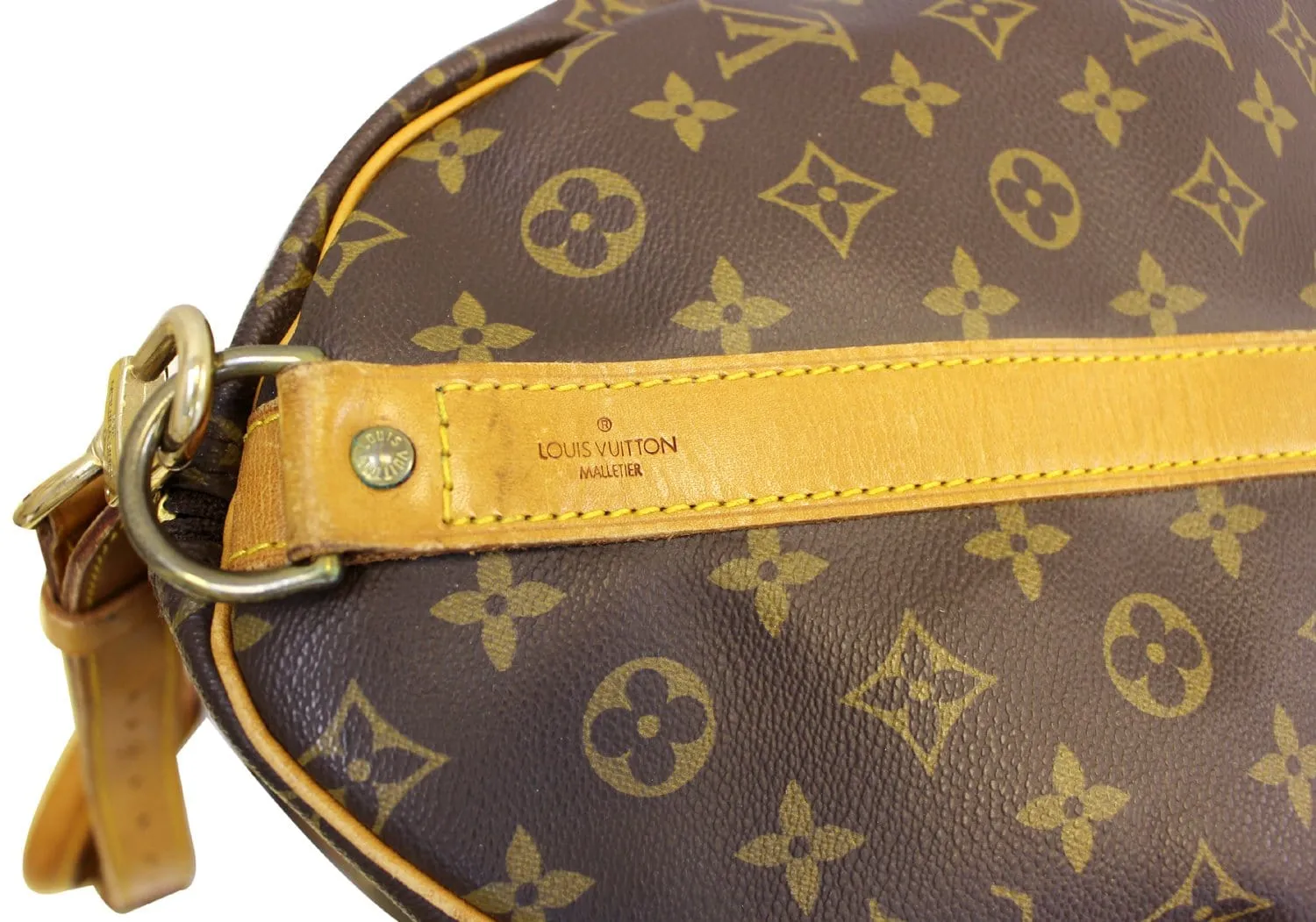 LOUIS VUITTON Monogram Canvas Keepall Bandouliere 55 Travel Bag
