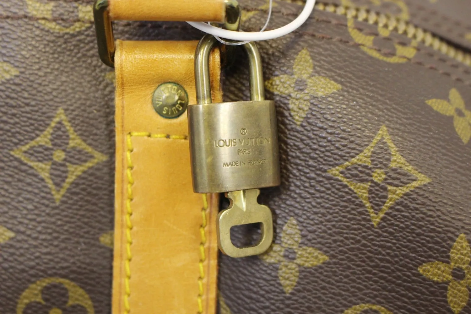 LOUIS VUITTON Monogram Canvas Keepall Bandouliere 55 Travel Bag